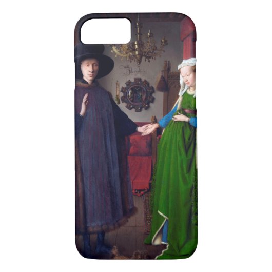 Het portret van Arnolfini, Jan van Eyck Case-Mate iPhone Case (Achterkant)