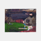 Het portret van Arnolfini, Jan van Eyck Fleece Deken (Voorkant (Horizontaal))