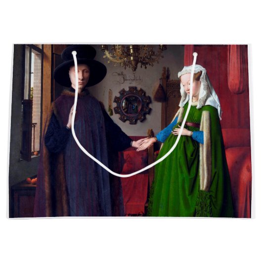 Het portret van Arnolfini, Jan van Eyck Groot Cadeauzakje (Voorkant)