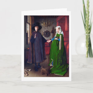 Het portret van Arnolfini, Jan van Eyck Kaart