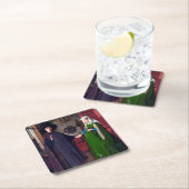 Het portret van Arnolfini, Jan van Eyck Kartonnen Onderzetters (Insitu)