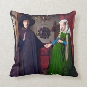 Het portret van Arnolfini, Jan van Eyck Kussen