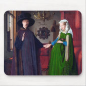 Het portret van Arnolfini, Jan van Eyck Muismat (Voorkant)