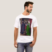 Het portret van Arnolfini, Jan van Eyck T-shirt (Voorkant volledig)