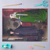 Het portret van Arnolfini, Jan van Eyck Tissuepapier (Craft)