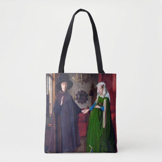 Het portret van Arnolfini, Jan van Eyck Tote Bag (Voorkant)