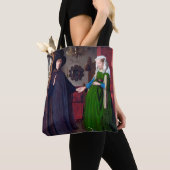 Het portret van Arnolfini, Jan van Eyck Tote Bag (Dichtbij)
