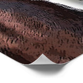 Het Portret van Boston Terrier met het Stropdas Re Poster (Hoek)