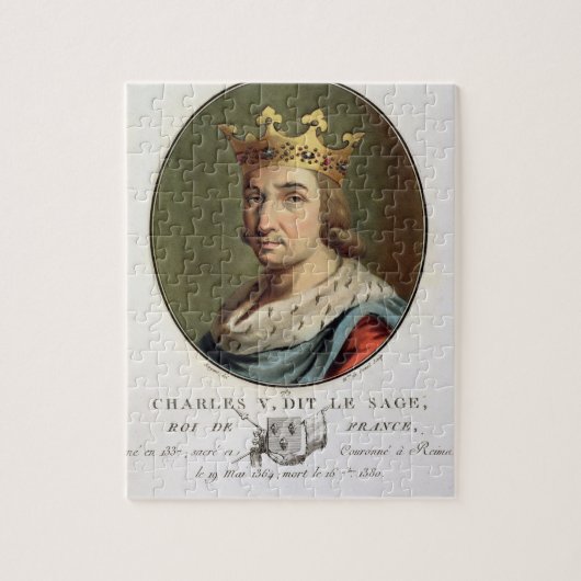 Het portret van Charles V, de zogenaamde 'The Wise Legpuzzel (Verticaal)