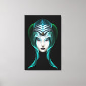 Het portret van Cyria ISO Black Canvas (Voorkant)