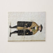 Het portret van de auteur "De Histori" van de leef Legpuzzel (Horizontaal)