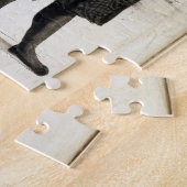 Het portret van de auteur "De Histori" van de leef Legpuzzel (Zijkant)