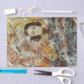 Het portret van de Heer Jezus Christus door Hought Tissuepapier (Craft)