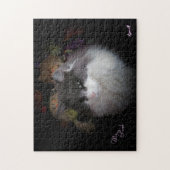 Het portret van de heer Pink of voeg uw eigen foto Legpuzzel (Verticaal)