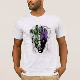 Het portret van de Joker Neon Airping T-shirt