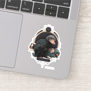 Het Portret van de Jugendstil van NIFFLER™s Sticker
