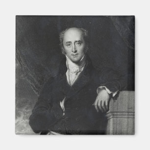 Het portret van de juiste geachte Charles Gray Magneet