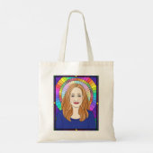 Het portret van de koningin tote bag (Achterkant)