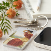 Het portret van de Signaal Godward Kunst Sleutelhanger (Voorkant Rechts)