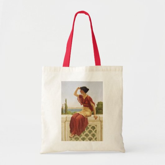 Het portret van de Signaal Godward  Kunst Tote Bag (Voorkant)