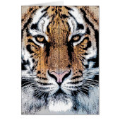 Het Portret van de tijger in de Grafische Stijl va (Voorkant)