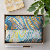 Het Portret van de vrouw Gesmolten Marmeren Effect Tissuepapier (Geschenk)