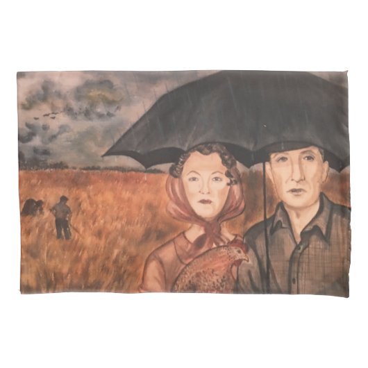 Het portret van een droom kussensloop (Voorkant)