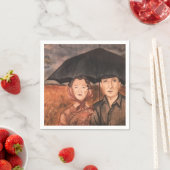 Het portret van een droom servet (Insitu)