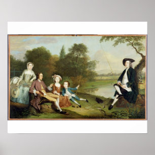 Het portret van een Familie, traditioneel genoemd  Poster