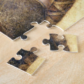 Het portret van een jonge verloofde van Leonardo d Legpuzzel (Zijkant)