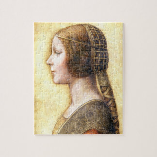 Het portret van een jonge verloofde van Leonardo d Legpuzzel
