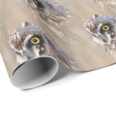 Het portret van een kortehagel in de moerassen cadeaupapier (Rol Hoek)