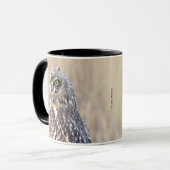 Het portret van een kortehagel in de moerassen mok (Voorkant links)