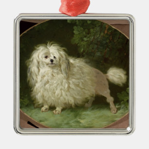 Het portret van een Podle Metalen Ornament