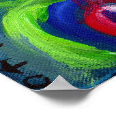 Het portret van een puinbellen poster (Hoek)