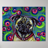 Het portret van een puinbellen poster (Voorkant)