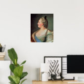 Het portret van Empress Catherine II de Grote Poster (Thuiskantoor)