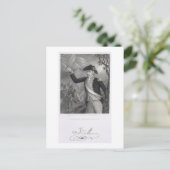 Het portret van generaal Francis Marion bij de sla Briefkaart (Staand voorkant)