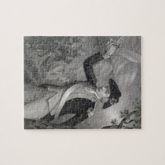 Het portret van generaal Francis Marion bij de sla Legpuzzel (Horizontaal)