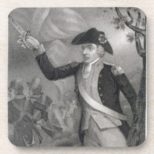 Het portret van generaal Francis Marion bij de sla Onderzetter