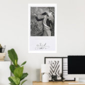 Het portret van generaal Francis Marion bij de sla Poster (Thuiskantoor)