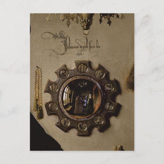 Het portret van Giovanni Arnolfini Briefkaart (Voorkant)