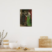 Het portret van Giovanni Arnolfini Poster (Keuken)