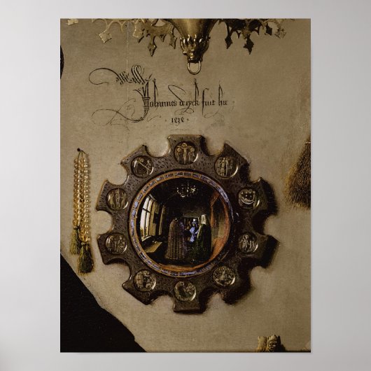 Het portret van Giovanni Arnolfini Poster (Voorkant)