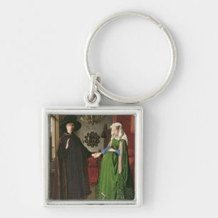 Het portret van Giovanni Arnolfini Sleutelhanger