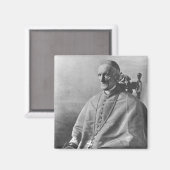 Het portret van Kardinaal Manning Magneet (Voorkant / Achterkant)