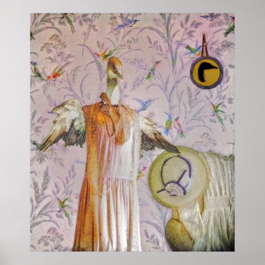 Het portret van mevrouw Smew Poster (Voorkant)