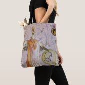 Het portret van mevrouw Smew Tote Bag (Dichtbij)