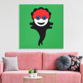 Het Portret van tzurs-Ki Clupkitz van het baby Canvas Afdruk (Insitu (Woonkamer))