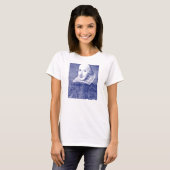Het Portret van William Shakespeare van Eerste T-shirt (Voorkant volledig)
